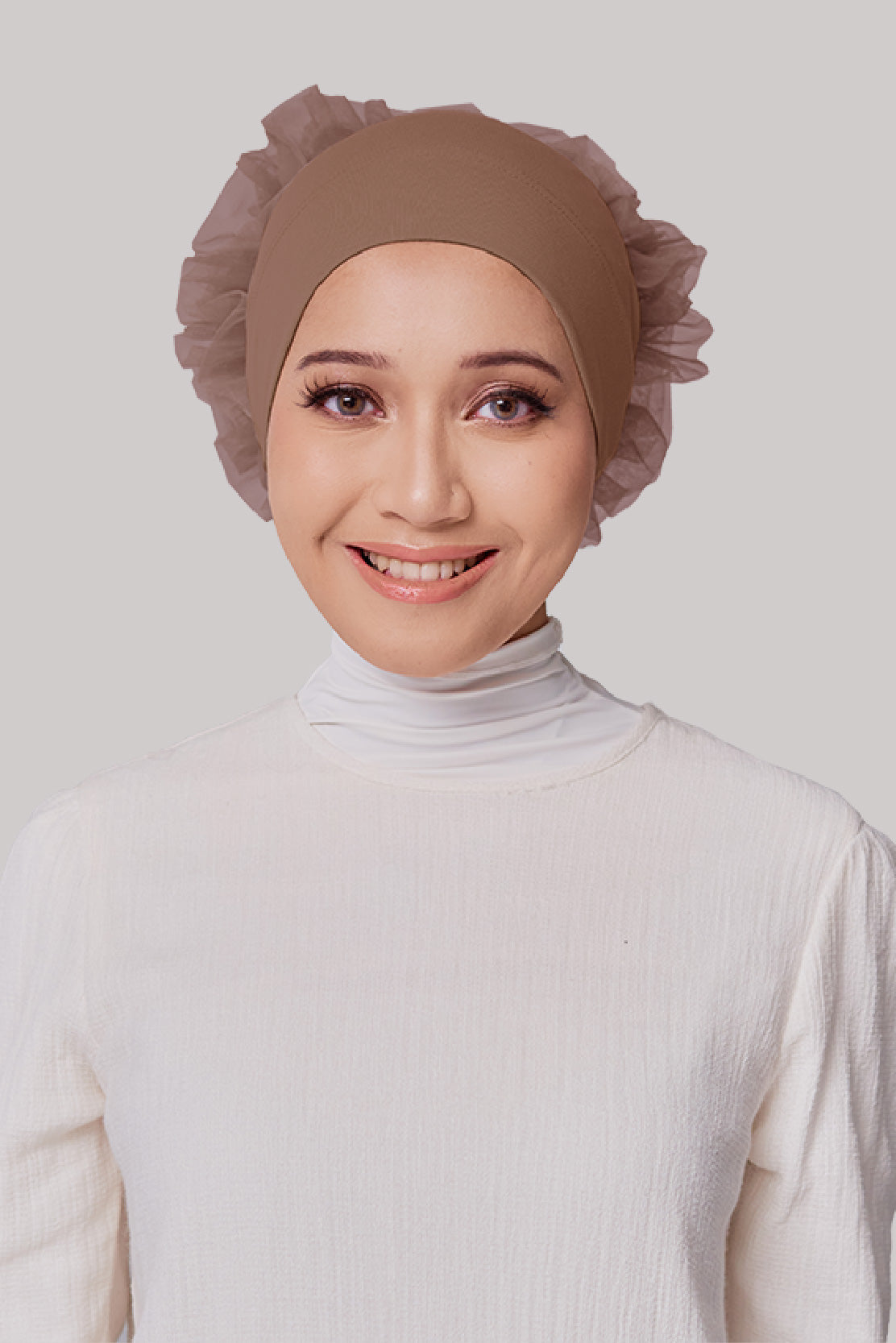 Collection SURI : Sous-bonnet volumateur ajustable