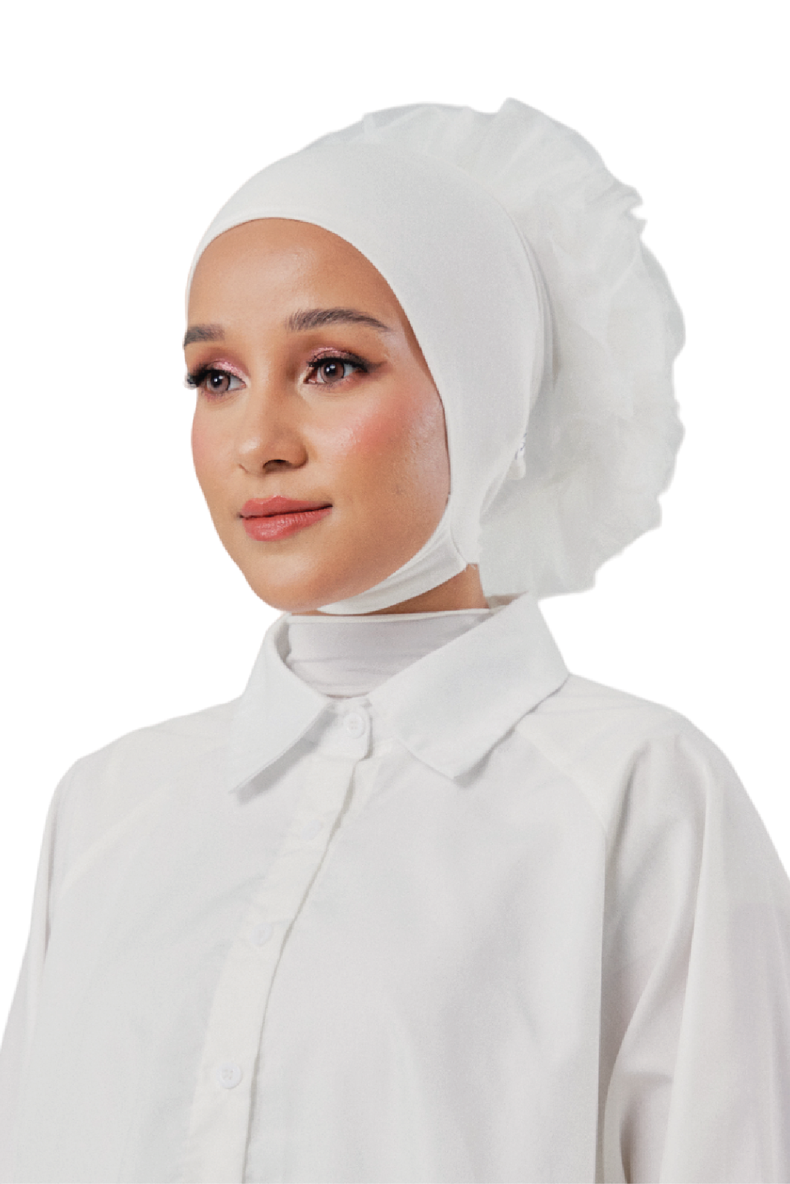 Collection DAGOO: Sous-bonnet volumateur avec lanière