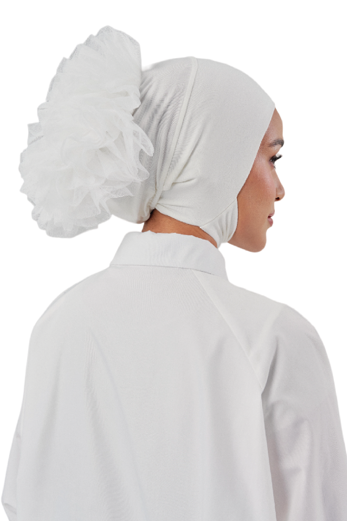 Collection DAGOO: Sous-bonnet volumateur avec lanière