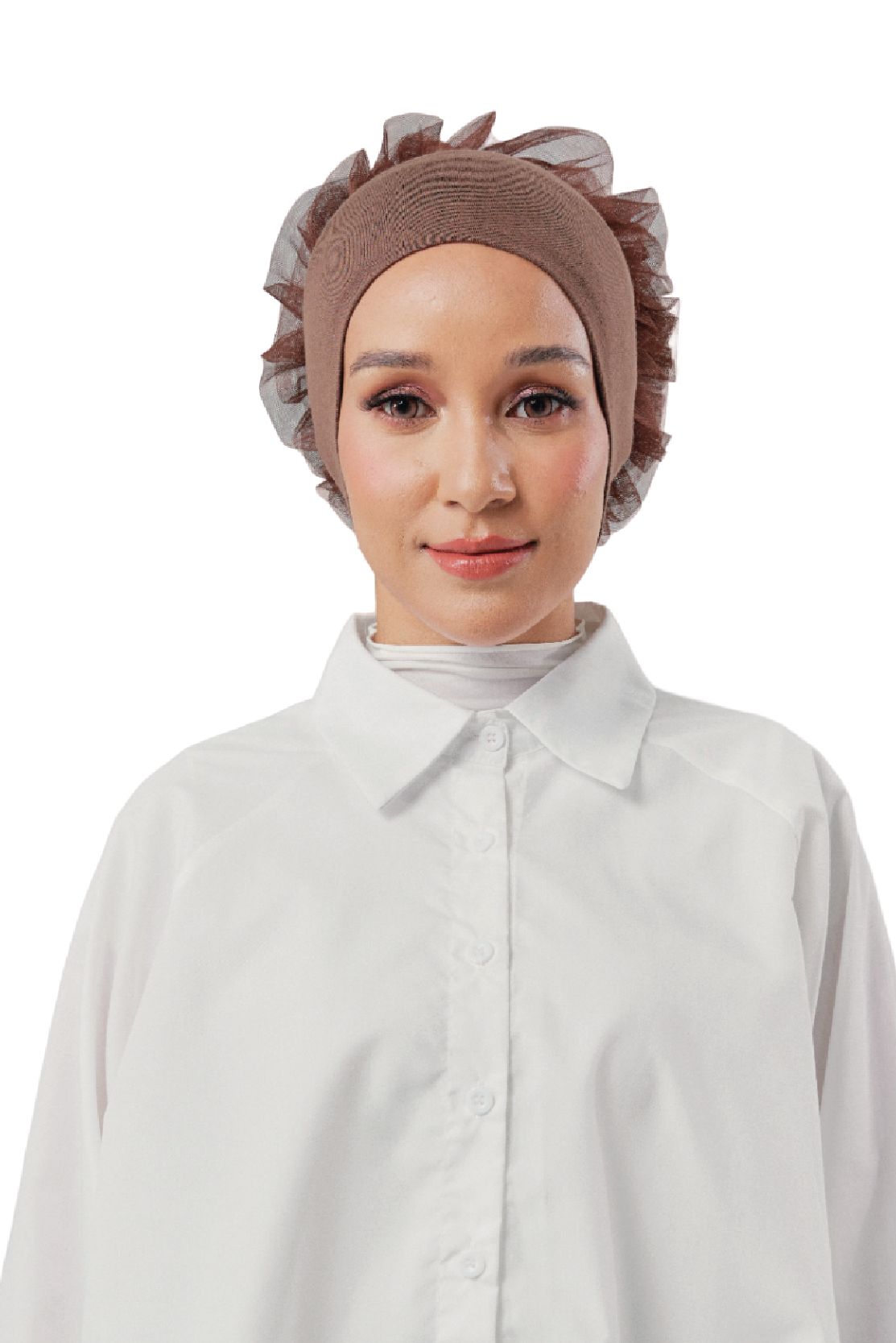 Collection DAGOO: Sous-bonnet volumateur avec lanière