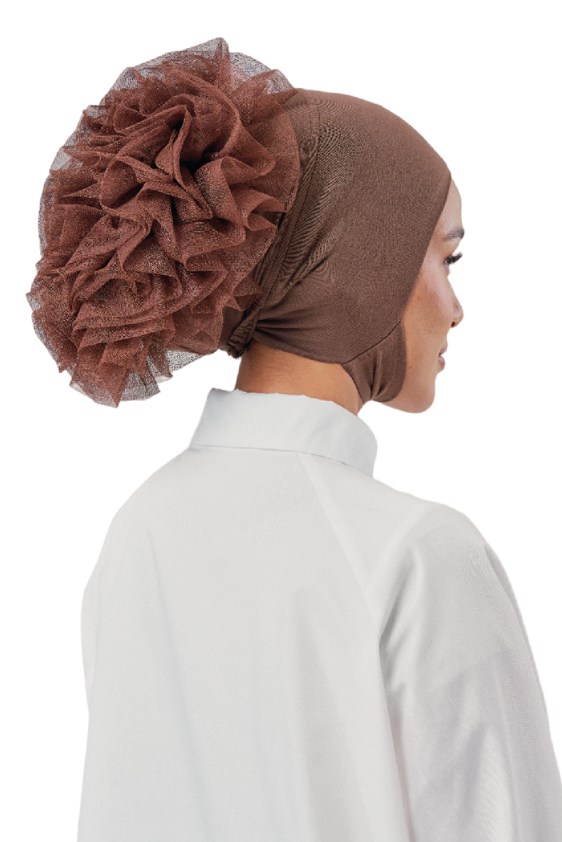 Collection DAGOO: Sous-bonnet volumateur avec lanière