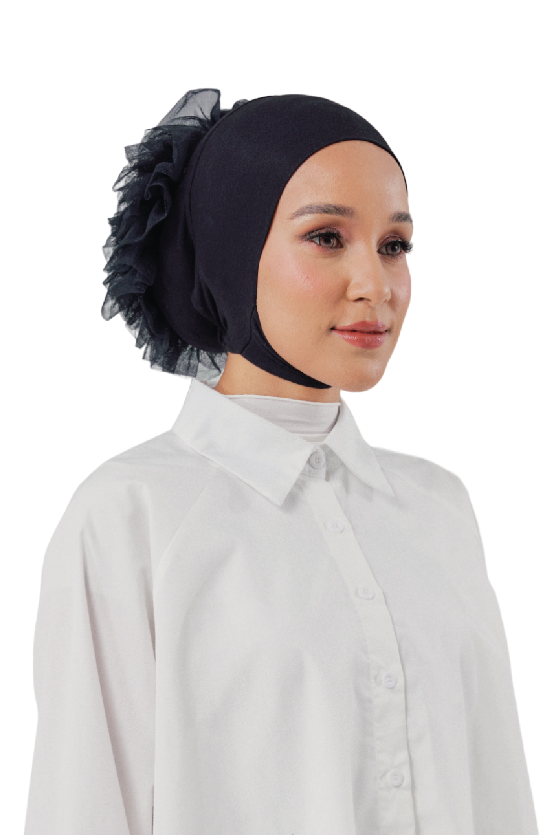 Collection DAGOO: Sous-bonnet volumateur avec lanière