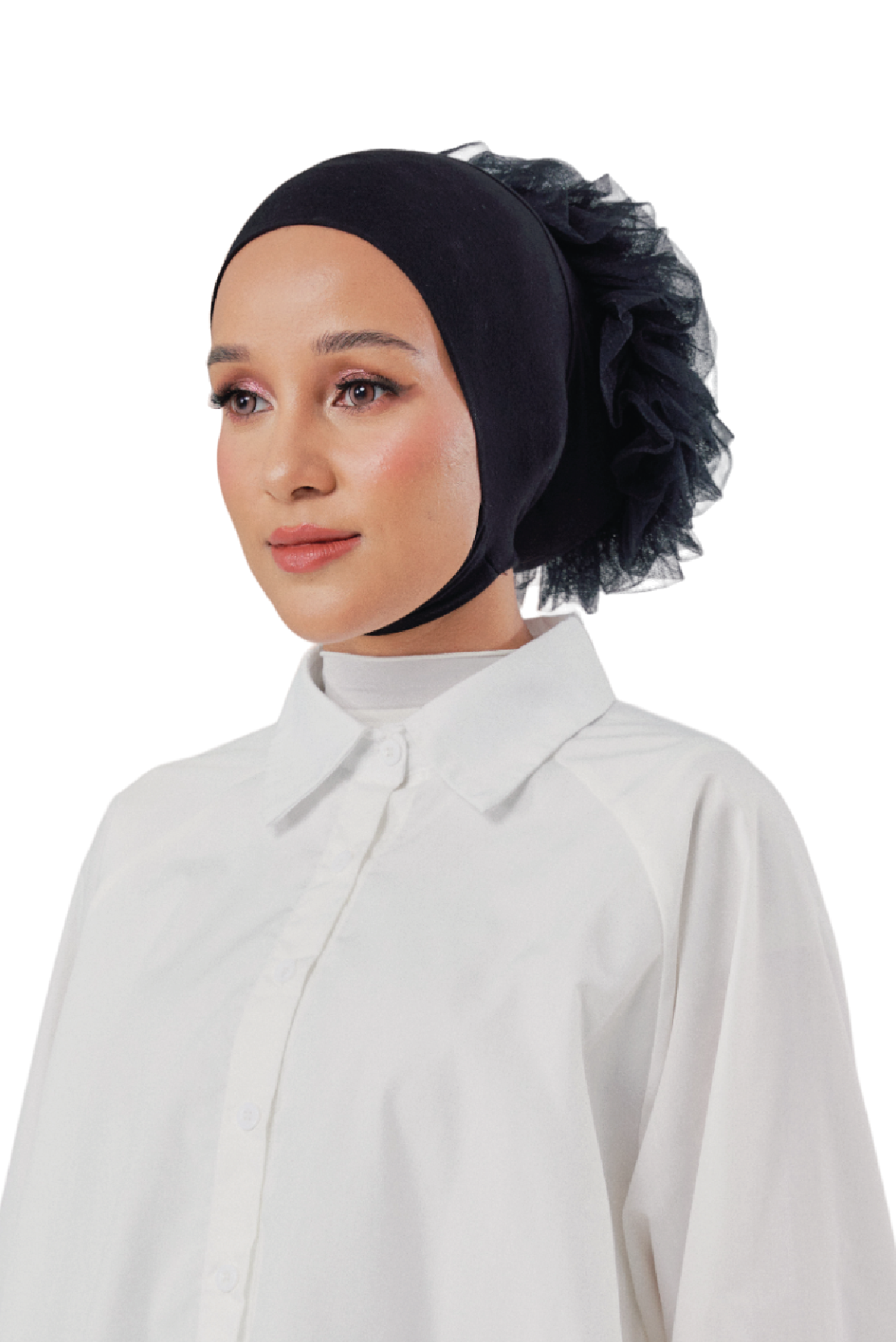 Collection DAGOO: Sous-bonnet volumateur avec lanière