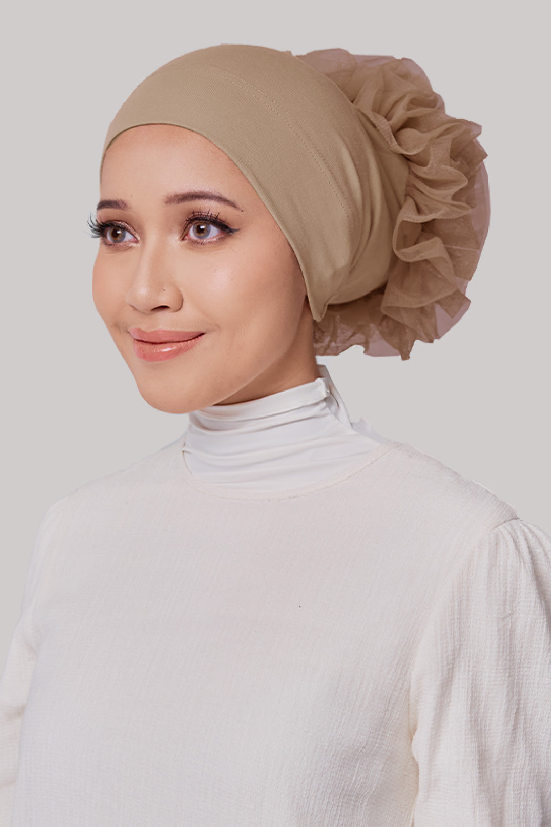 Collection SURI : Sous-bonnet volumateur ajustable