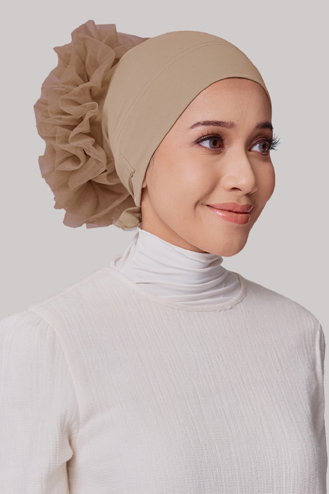 Collection SURI : Sous-bonnet volumateur ajustable