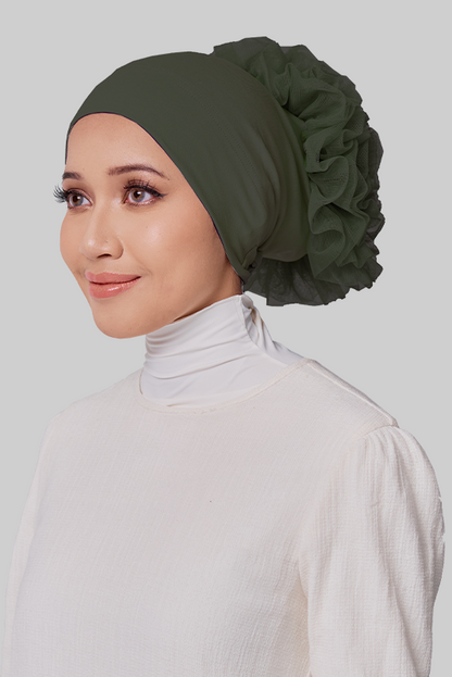 Collection SURI : Sous-bonnet volumateur ajustable
