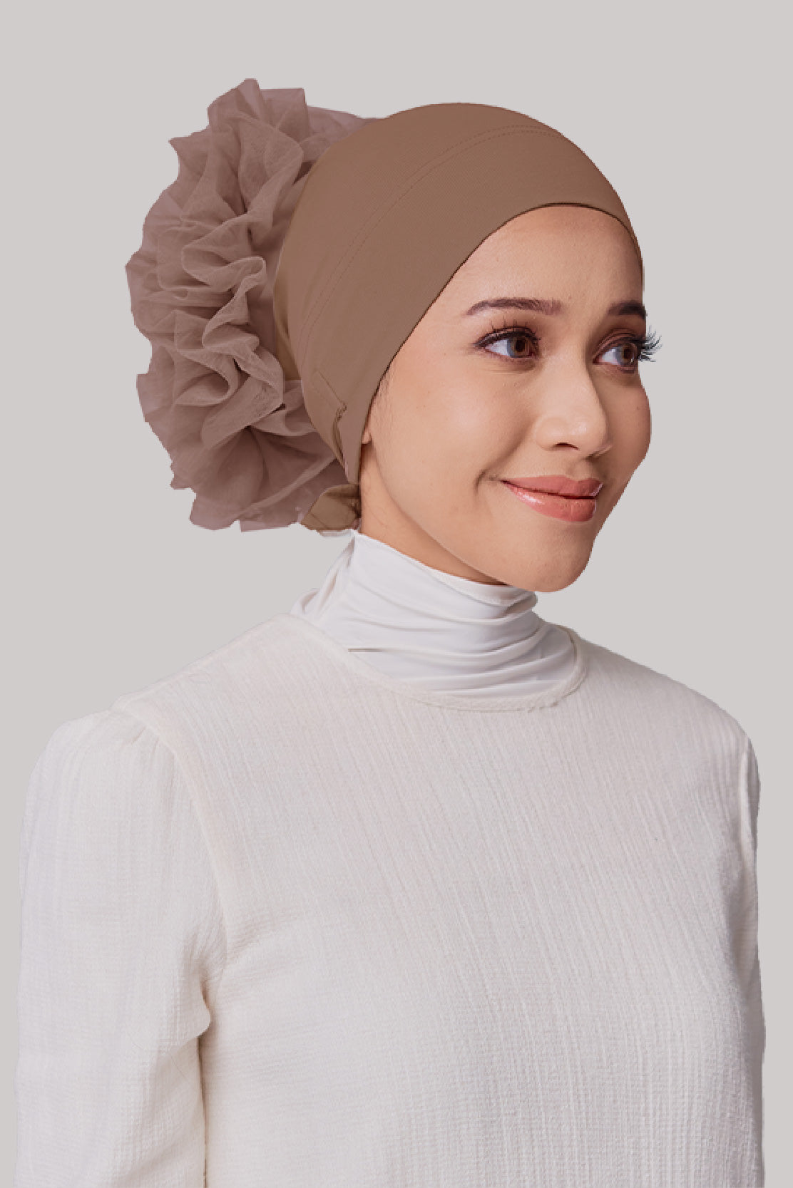 Collection SURI : Sous-bonnet volumateur ajustable