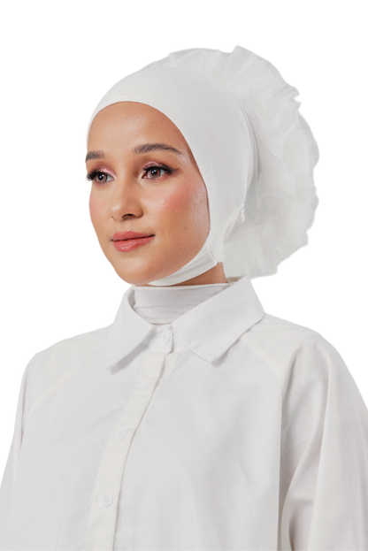 Collection DAGOO: Sous-bonnet volumateur avec lanière