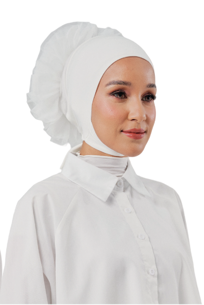 Collection DAGOO: Sous-bonnet volumateur avec lanière