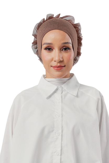 Collection DAGOO: Sous-bonnet volumateur avec lanière