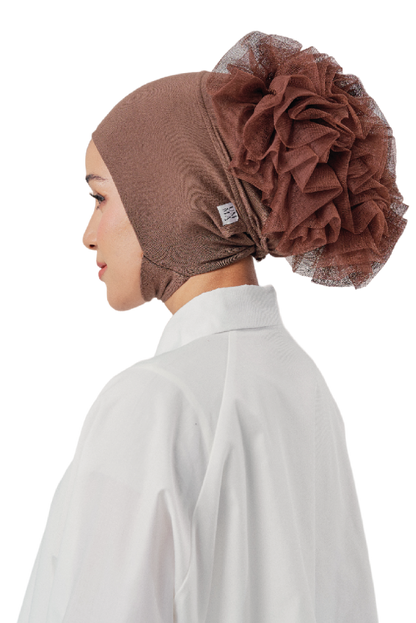 Collection DAGOO: Sous-bonnet volumateur avec lanière
