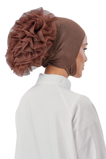 Collection DAGOO: Sous-bonnet volumateur avec lanière