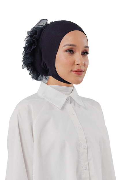 Collection DAGOO: Sous-bonnet volumateur avec lanière