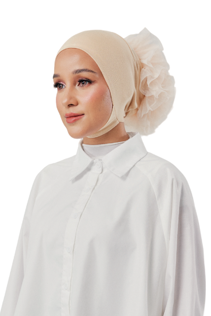 Collection DAGOO: Sous-bonnet volumateur avec lanière
