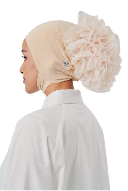 Collection DAGOO: Sous-bonnet volumateur avec lanière