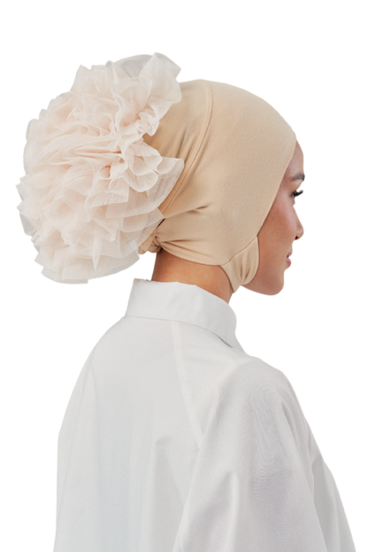 Collection DAGOO: Sous-bonnet volumateur avec lanière